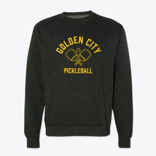 Golden City Missouri Pickleball Crewneck Sweatshirt