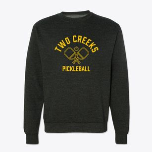 Two Creeks Wisconsin Pickleball Crewneck Sweatshirt