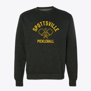 Spottsville Kentucky Pickleball Crewneck Sweatshirt