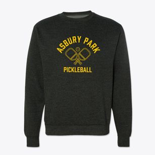 Asbury Park New Jersey Pickleball Crewneck Sweatshirt
