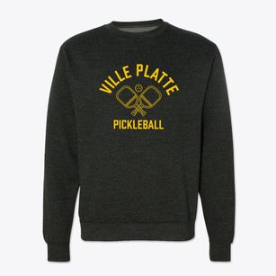 Ville Platte Louisiana Pickleball Crewneck Sweatshirt