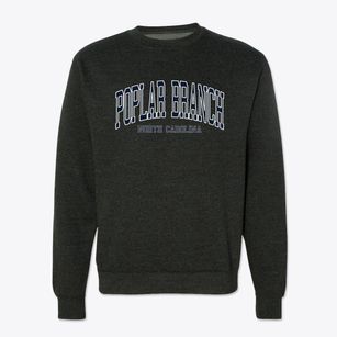 Poplar Branch North Carolina Traditional Crewneck Sweatshirt