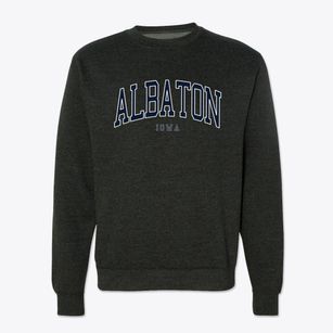 Albaton Iowa Traditional Crewneck Sweatshirt