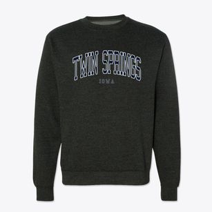 Twin Springs Iowa Traditional Crewneck Sweatshirt