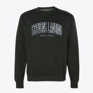 Stevens Landing New York Traditional Crewneck Sweatshirt