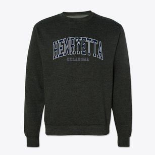 Henryetta Oklahoma Traditional Crewneck Sweatshirt