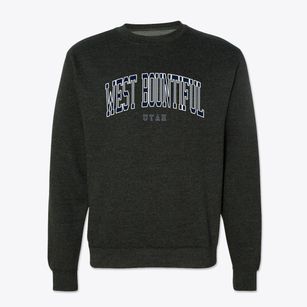 West Bountiful Utah Traditional Crewneck Sweatshirt