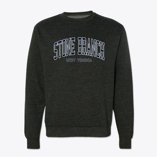 Stone Branch West Virginia Traditional Crewneck Sweatshirt