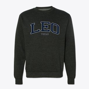 Leo Texas Traditional Crewneck Sweatshirt