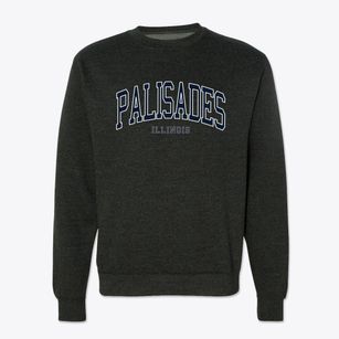 Palisades Illinois Traditional Crewneck Sweatshirt