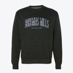 Bohemias Mills Maryland Traditional Crewneck Sweatshirt