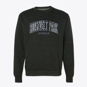 Roosevelt Park Michigan Traditional Crewneck Sweatshirt