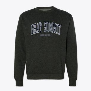 Gray Summit Missouri Traditional Crewneck Sweatshirt