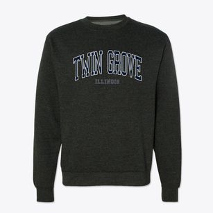 Twin Grove Illinois Traditional Crewneck Sweatshirt