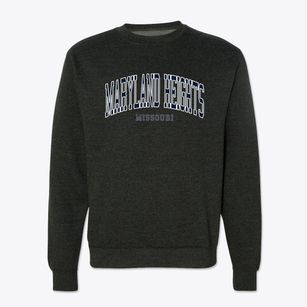 Maryland Heights Missouri Traditional Crewneck Sweatshirt