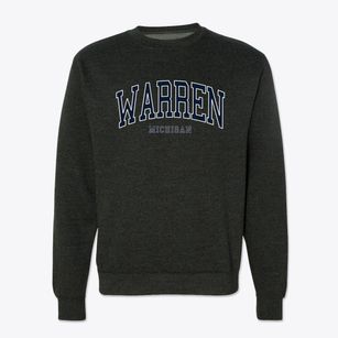 Warren Michigan Traditional Crewneck Sweatshirt