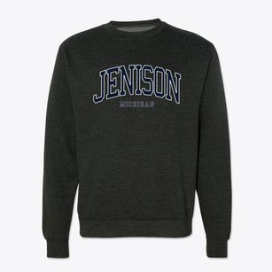 Jenison Michigan Traditional Crewneck Sweatshirt