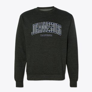 Johannesburg California Traditional Crewneck Sweatshirt
