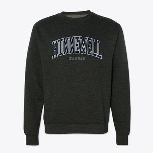 Hunnewell Kansas Traditional Crewneck Sweatshirt