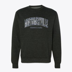 Montgomeryville Pennsylvania Traditional Crewneck Sweatshirt