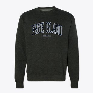 Frye Island Maine Traditional Crewneck Sweatshirt
