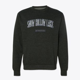 Snow Hollow Lake Missouri Traditional Crewneck Sweatshirt