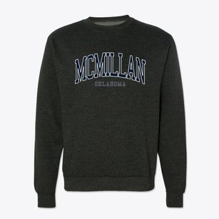 Mcmillan Oklahoma Traditional Crewneck Sweatshirt