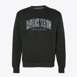 Havelock Station North Carolina Traditional Crewneck Sweatshirt