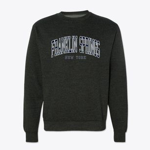Franklin Springs New York Traditional Crewneck Sweatshirt