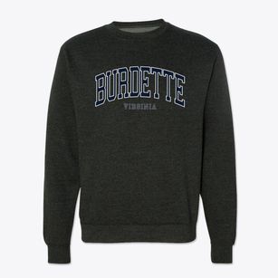 Burdette Virginia Traditional Crewneck Sweatshirt