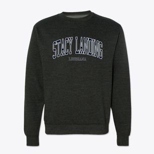 Stacy Landing Louisiana Traditional Crewneck Sweatshirt
