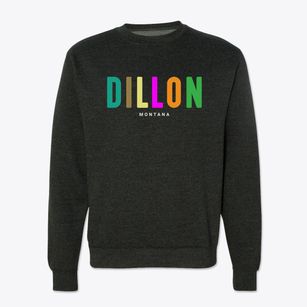 Dillon Montana Color Pop Crewneck Sweatshirt