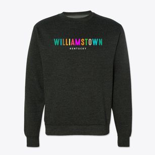 Williamstown Kentucky Color Pop Crewneck Sweatshirt