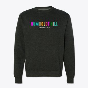 Humboldt Hill California Color Pop Crewneck Sweatshirt