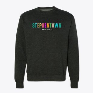 Stephentown New York Color Pop Crewneck Sweatshirt