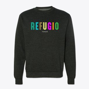 Refugio Texas Color Pop Crewneck Sweatshirt