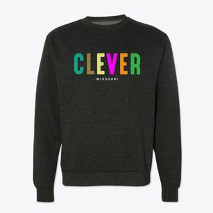 Clever Missouri Color Pop Crewneck Sweatshirt