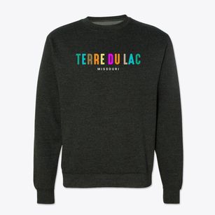 Terre Du Lac Missouri Color Pop Crewneck Sweatshirt