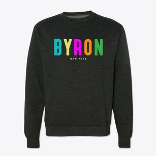 Byron New York Color Pop Crewneck Sweatshirt