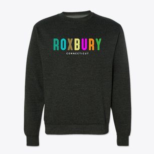 Roxbury Connecticut Color Pop Crewneck Sweatshirt