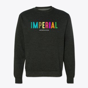 Imperial Nebraska Color Pop Crewneck Sweatshirt
