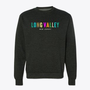 Long Valley New Jersey Color Pop Crewneck Sweatshirt