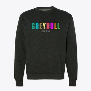 Greybull Wyoming Color Pop Crewneck Sweatshirt