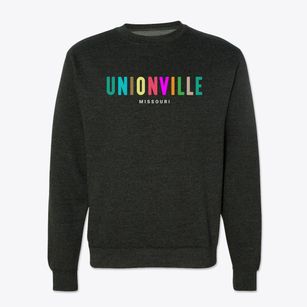 Unionville Missouri Color Pop Crewneck Sweatshirt