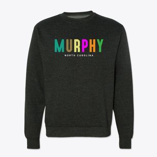 Murphy North Carolina Color Pop Crewneck Sweatshirt