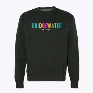 Bridgewater New York Color Pop Crewneck Sweatshirt