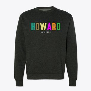 Howard New York Color Pop Crewneck Sweatshirt