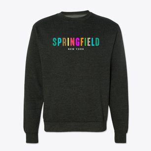 Springfield New York Color Pop Crewneck Sweatshirt