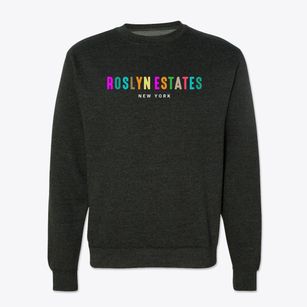 Roslyn Estates New York Color Pop Crewneck Sweatshirt