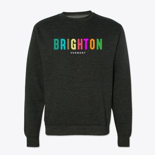 Brighton Vermont Color Pop Crewneck Sweatshirt